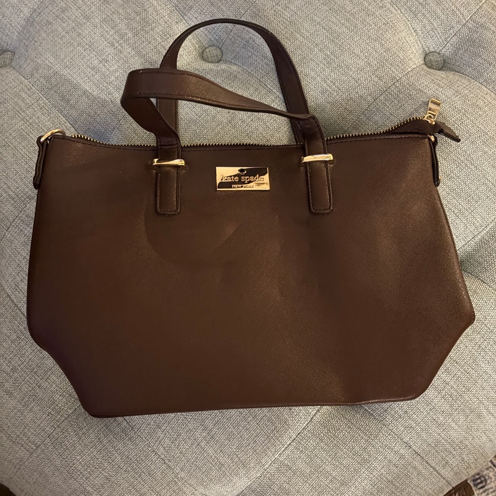 Kate Spade Dark Brown Satchel
